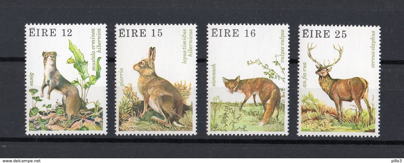 IRLANDA :  Flora E Fauna  -  4 Val.  MNH**  30.07.1980 - Nuovi