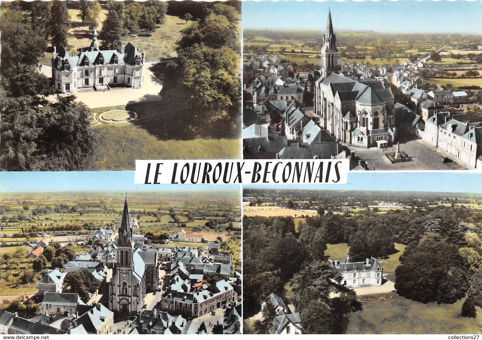 49-LE-LOUROUX-BECONNAIS - MULTIVUES - Le Louroux Beconnais