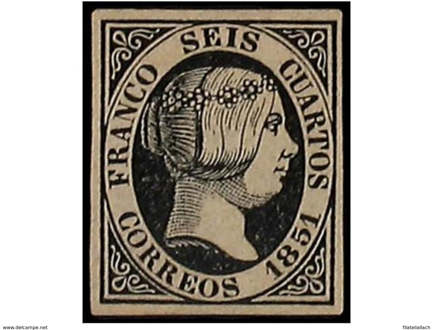 SPAIN: ISABEL II. 1850-65. IMPERF. ISSUES - Other & Unclassified