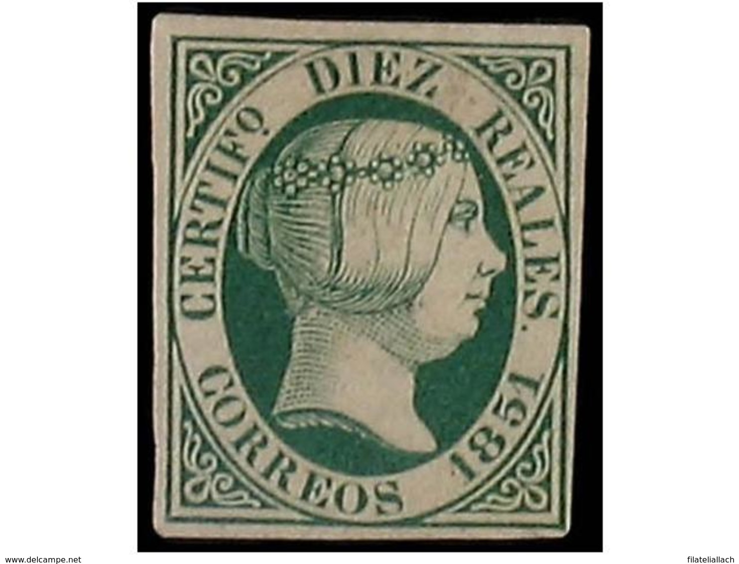 SPAIN: ISABEL II. 1850-65. IMPERF. ISSUES - Other & Unclassified