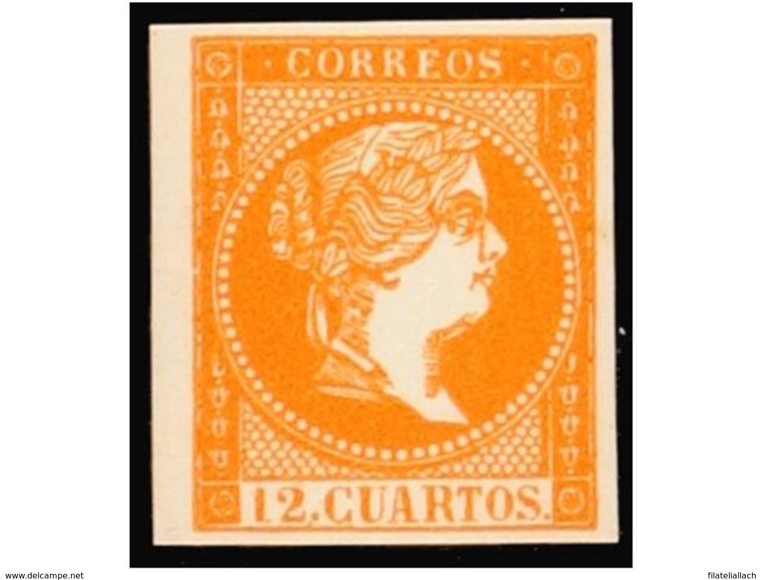 SPAIN: ISABEL II. 1850-65. IMPERF. ISSUES - Other & Unclassified