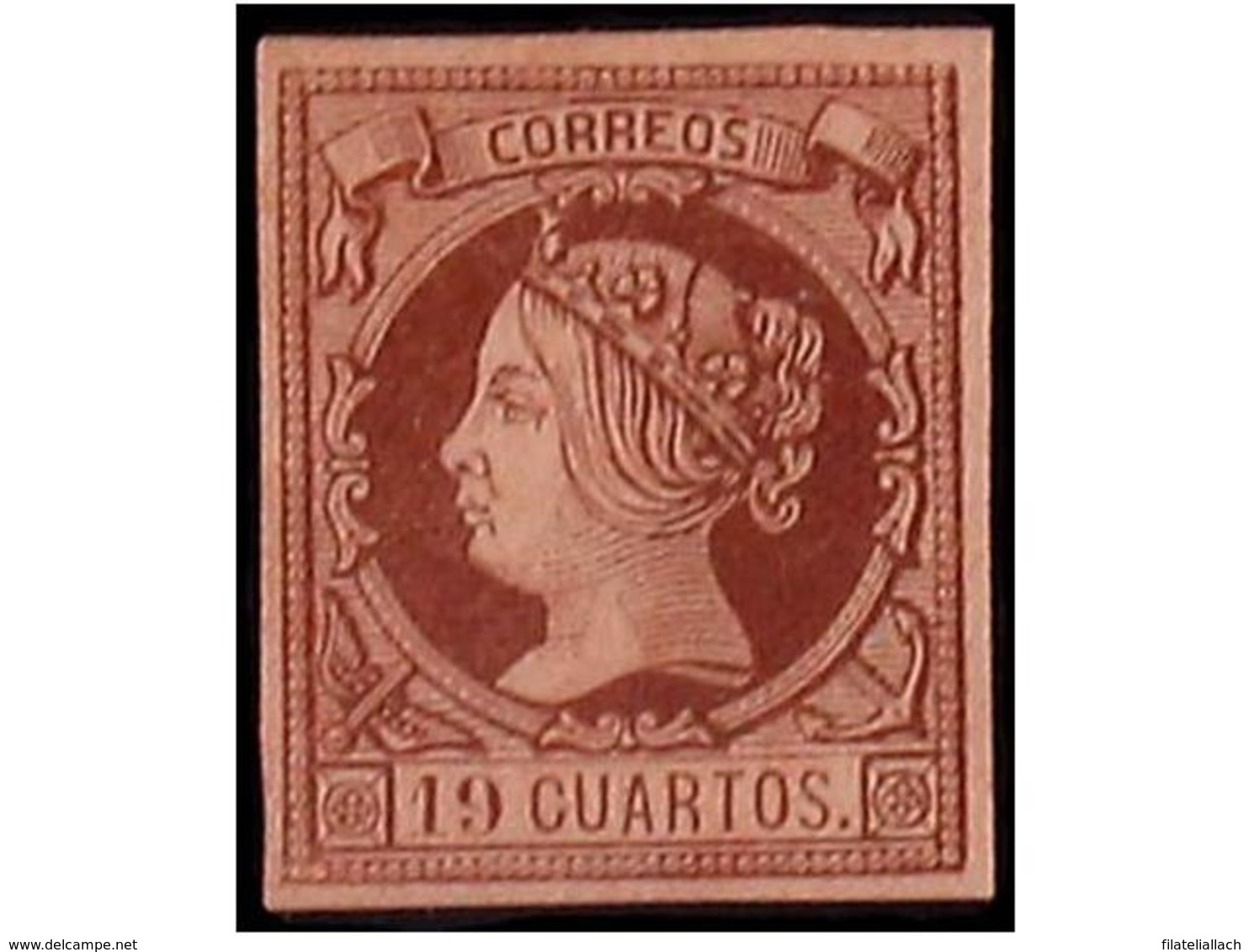 SPAIN: ISABEL II. 1850-65. IMPERF. ISSUES - Other & Unclassified