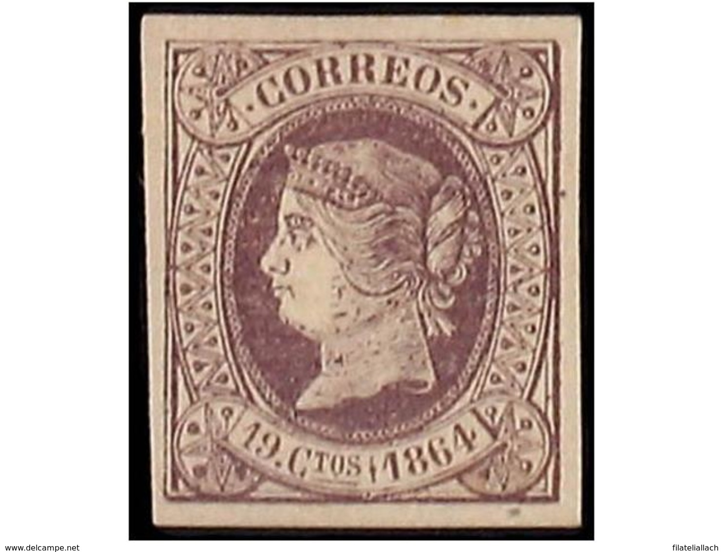 SPAIN: ISABEL II. 1850-65. IMPERF. ISSUES - Other & Unclassified