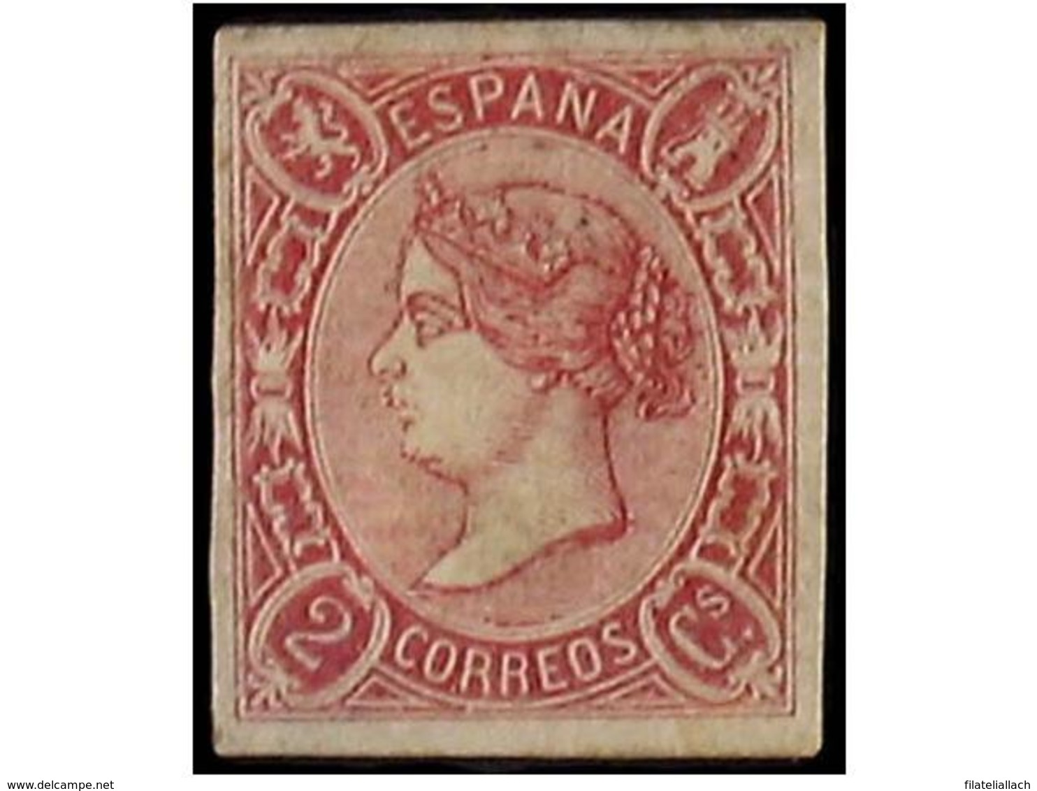 SPAIN: ISABEL II. 1850-65. IMPERF. ISSUES - Other & Unclassified