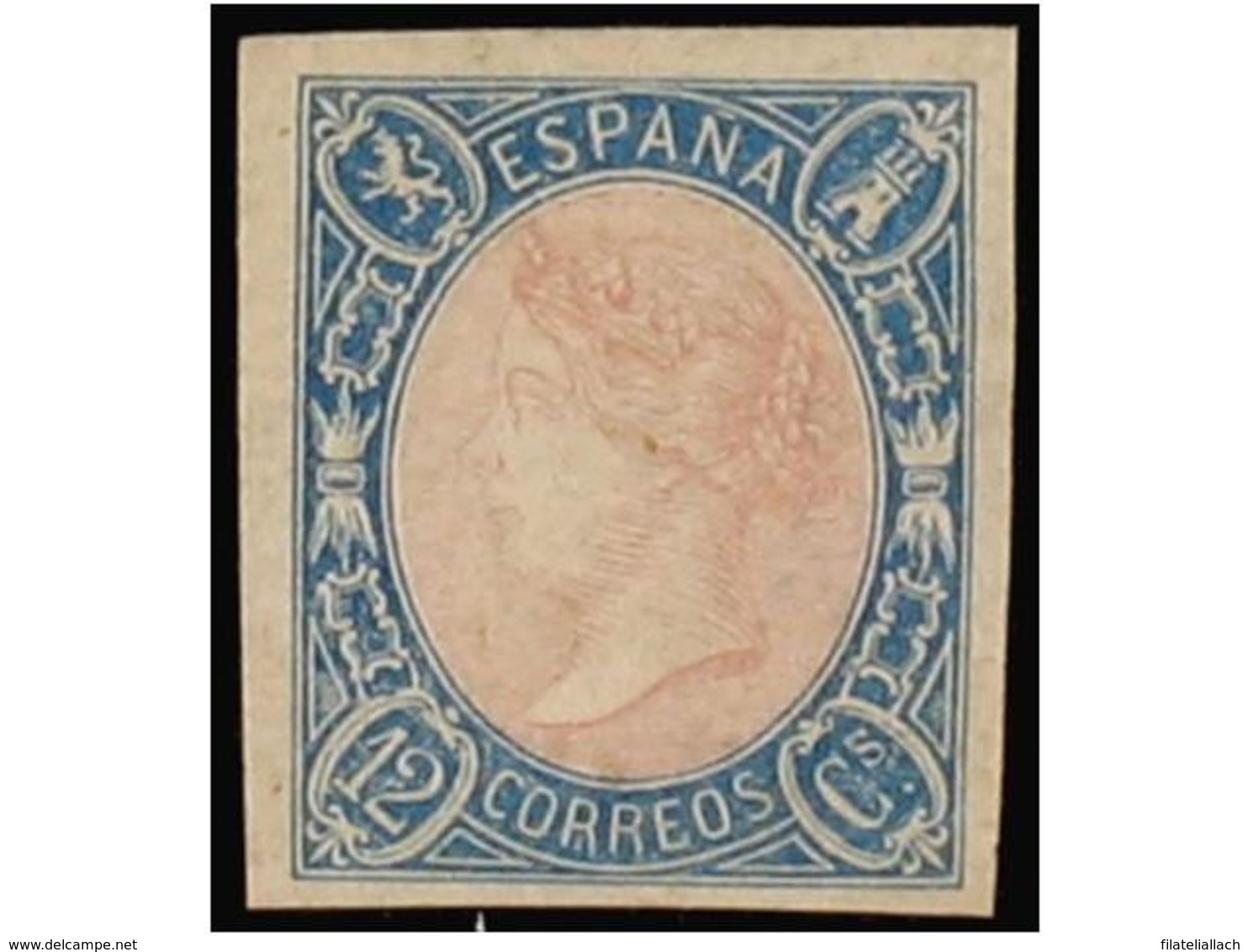 SPAIN: ISABEL II. 1850-65. IMPERF. ISSUES - Other & Unclassified