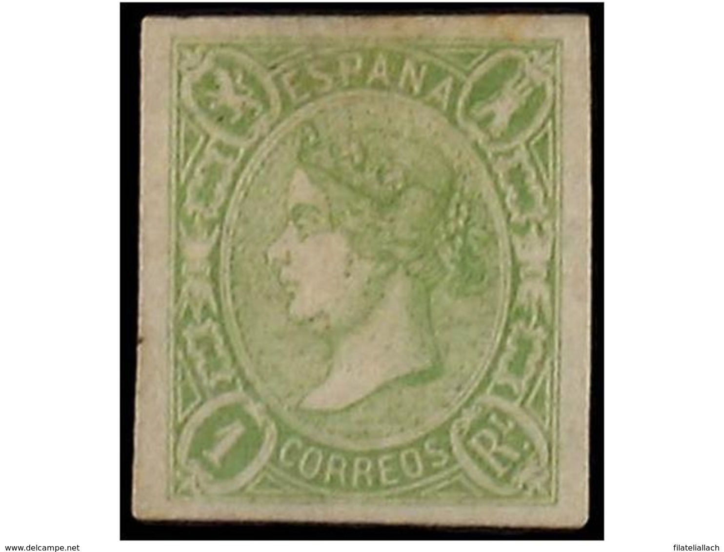 SPAIN: ISABEL II. 1850-65. IMPERF. ISSUES - Other & Unclassified