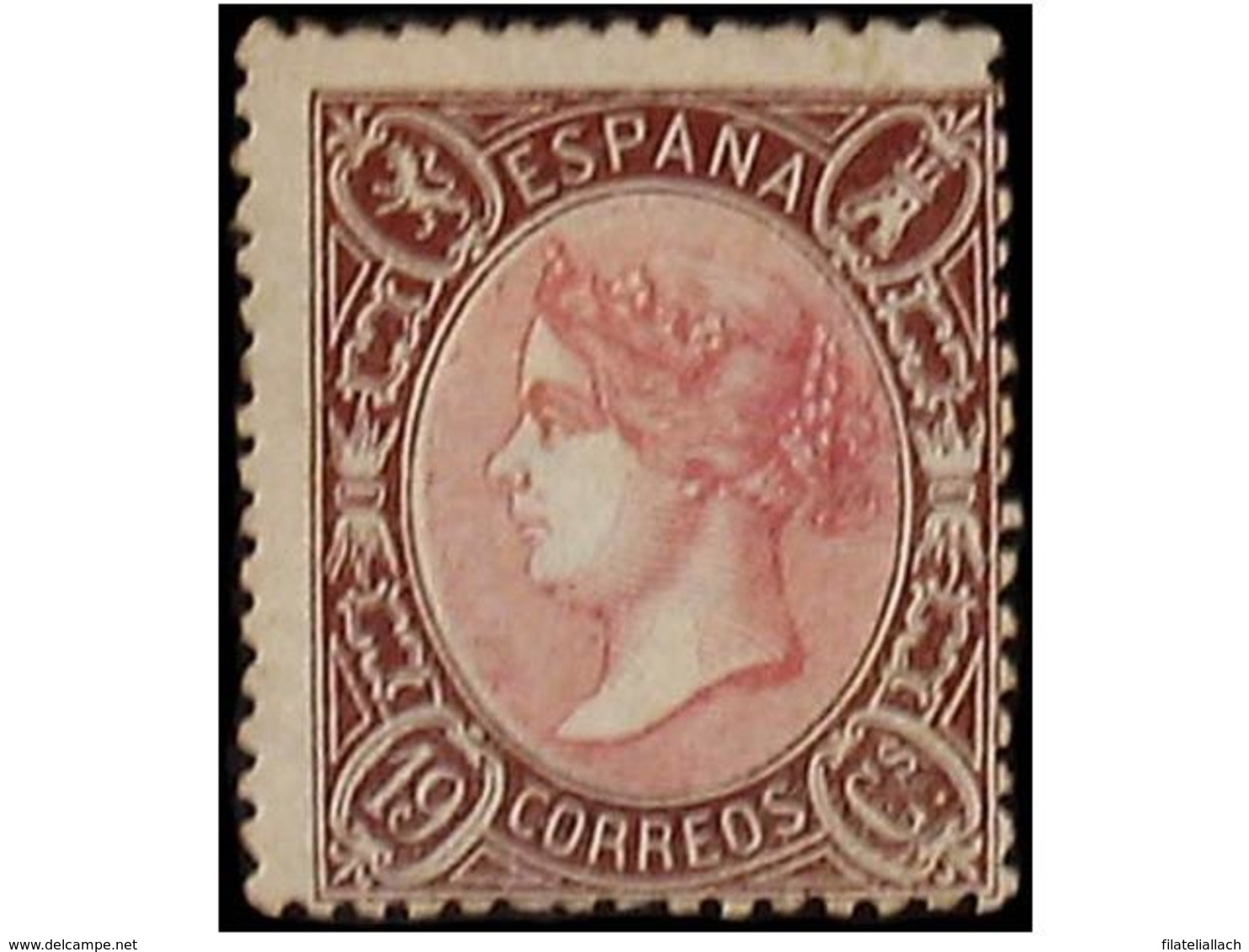 SPAIN: ISABEL II. 1865-69. PERF. ISSUES - Other & Unclassified