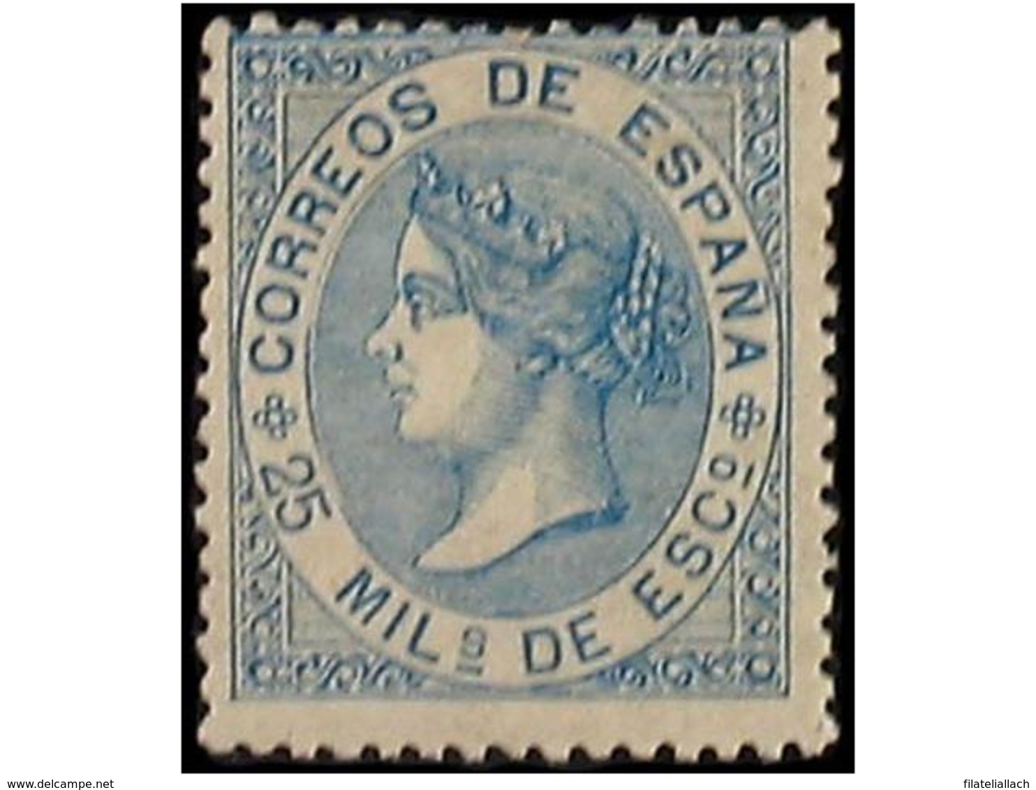 SPAIN: ISABEL II. 1865-69. PERF. ISSUES - Other & Unclassified