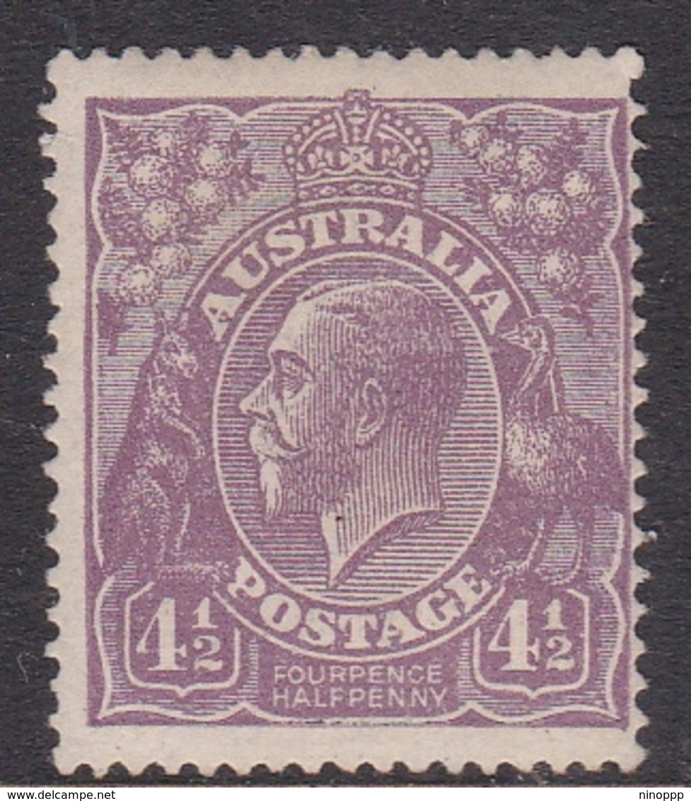 Australia SG 81 1924 King George V,Four And Half Violet,Single Watermark, Mint Never Hinged - Mint Stamps