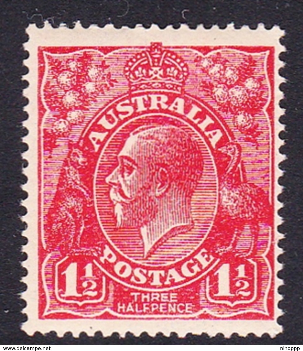 Australia SG 84 1924 King George V,three Half Penny No Watermark, Mint Never Hinged - Neufs