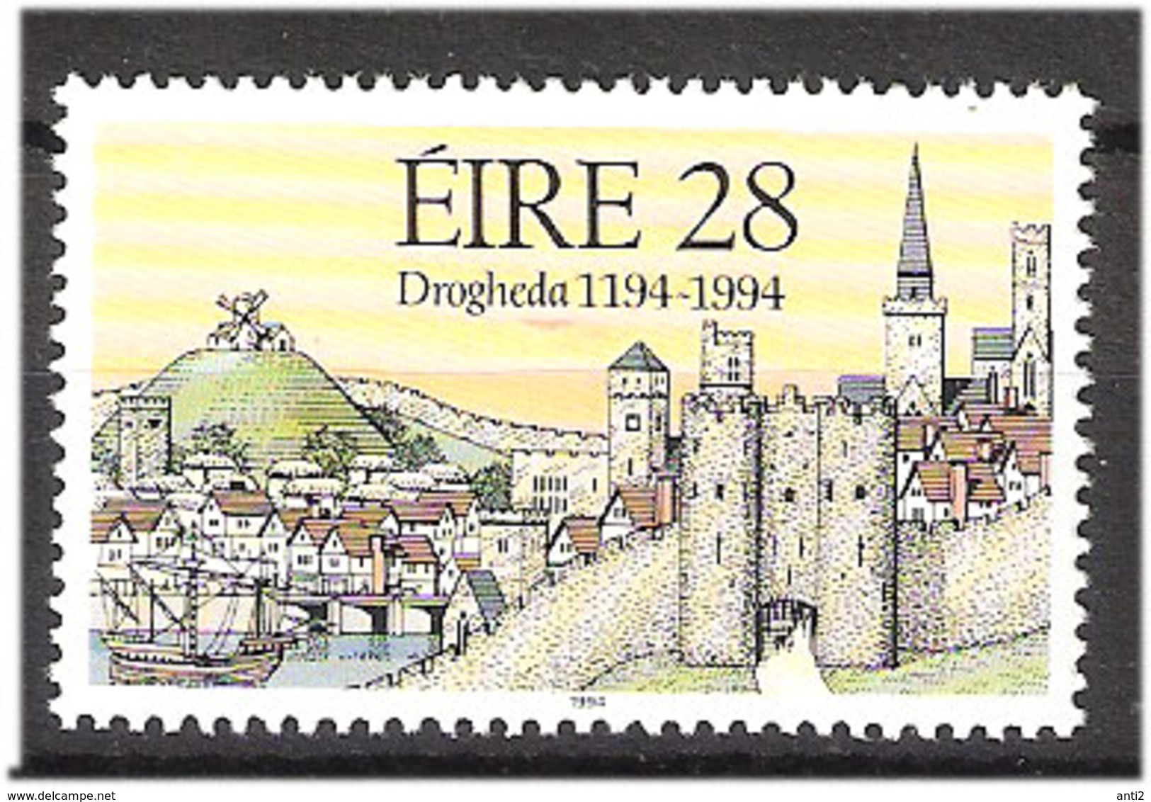 Ireland 1994 800 Years Of Drogheda Mi 872 MNH(**) - Used Stamps