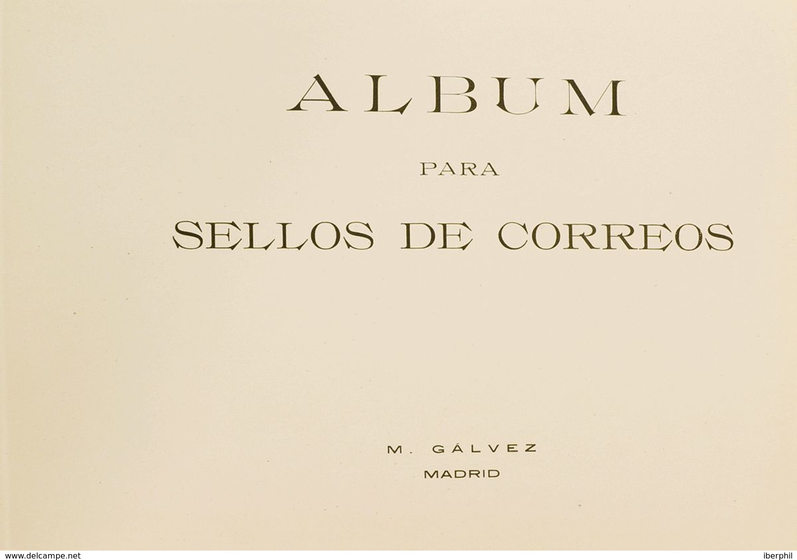 Bibliografía. (1940ca). Precioso Y Espectacular ALBUM UNIVERSEL DE TIMBRES-POSTE, Con Las Hojas Vacías De Los Años 1940- - Other & Unclassified