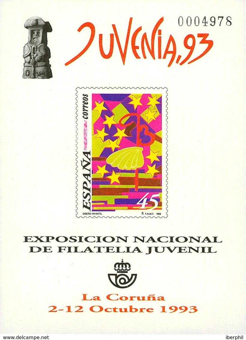 Pruebas De Lujo. ** 30P 1993. Prueba De Lujo. JUVENIA 93. MAGNIFICA. 2018 18. - Otros & Sin Clasificación