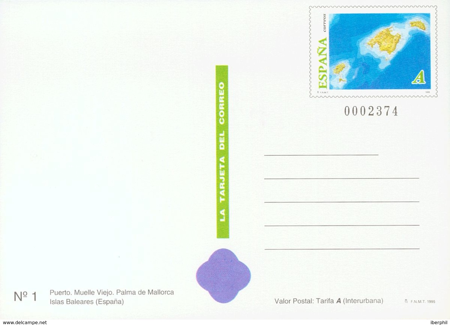 Entero Postal. (*) EP1/24 1995. Juego Completo (veinticuatro Tarjetas) "LAS TARJETAS DEL CORREO", Canarias Y Baleares. M - Otros & Sin Clasificación