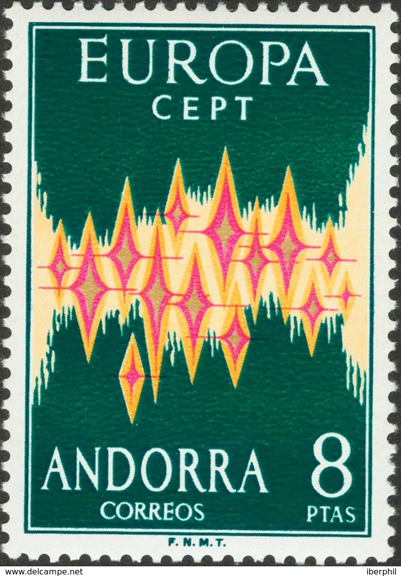 Andorra. ** 72 1972. 8 Pts Multicolor. MAGNIFICO. 2018 115. - Otros & Sin Clasificación