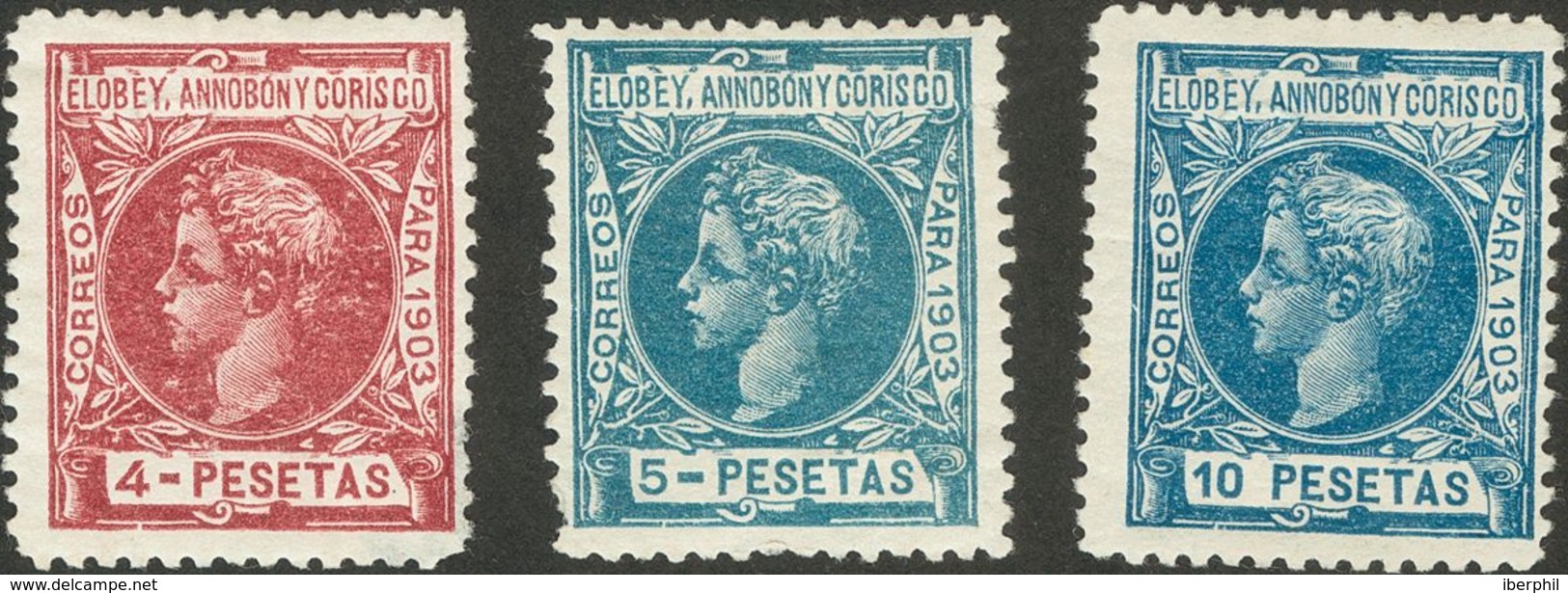 Elobey, Annobón Y Corisco. * 43101 1903. Serie Completa. MAGNIFICA Y RARA. 2018 1050. - Annobon & Corisco