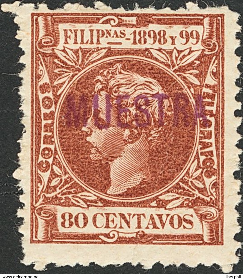 Filipinas. * 131/48M 1898. Serie Completa, A Falta De Los Valores De 3 Mils, 1 Peso Y 2 Pesos. MUESTRA. MAGNIFICOS. 2013 - Philippinen