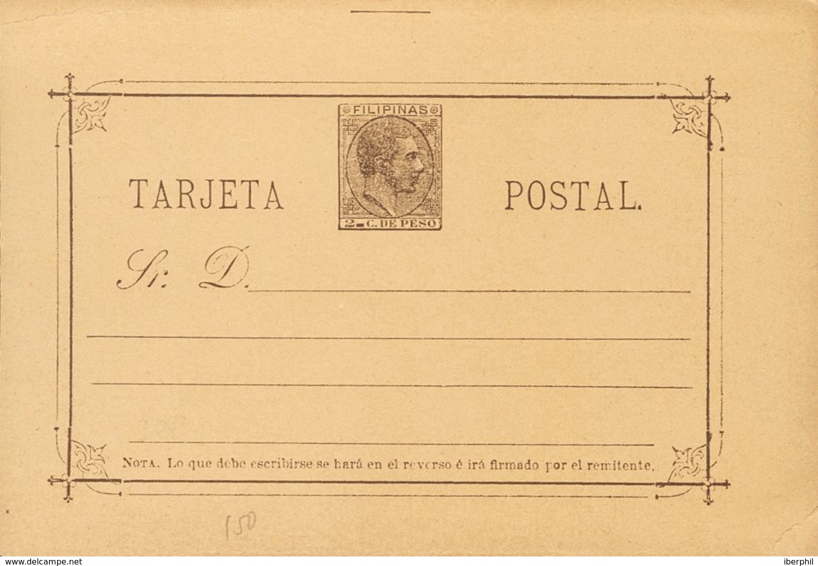 Filipinas. Entero Postal. (*) EP4/5 1889. 2 Cts Castaño Sobre Tarjeta Entero Postal Y 3 Cts + 3 Cts Carmín Sobre Tarjeta - Philippines