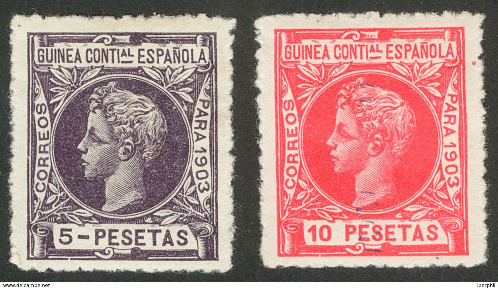 Guinea. * 46266 1903. Serie Completa. MAGNIFICA Y RARA. 2018 1235. - Guinea Espagnole