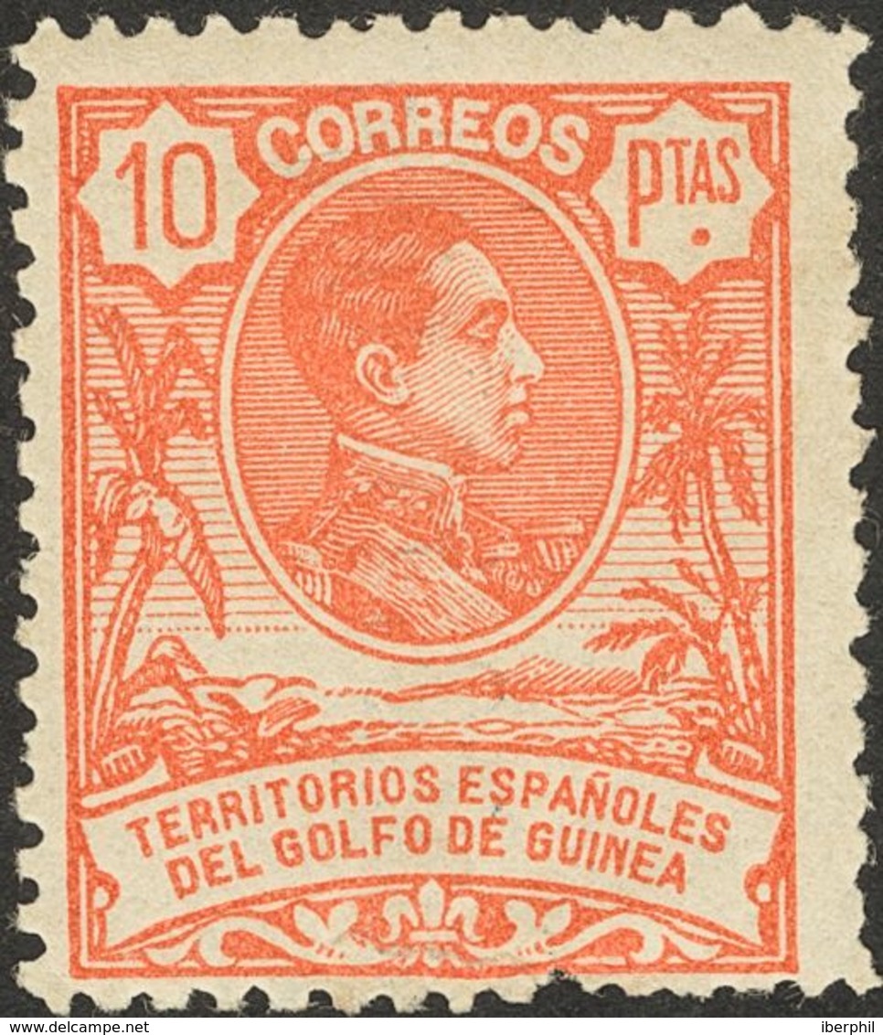 Guinea. * 59/71N 1909. Serie Completa. NºA000.000. MAGNIFICA. - Guinea Spagnola