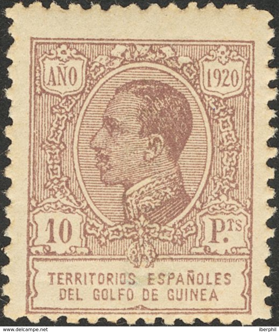 Guinea. ** 141/53N 1920. Serie Completa. NºA000,000. MAGNIFICA Y RARA. 2012 140. - Spanish Guinea