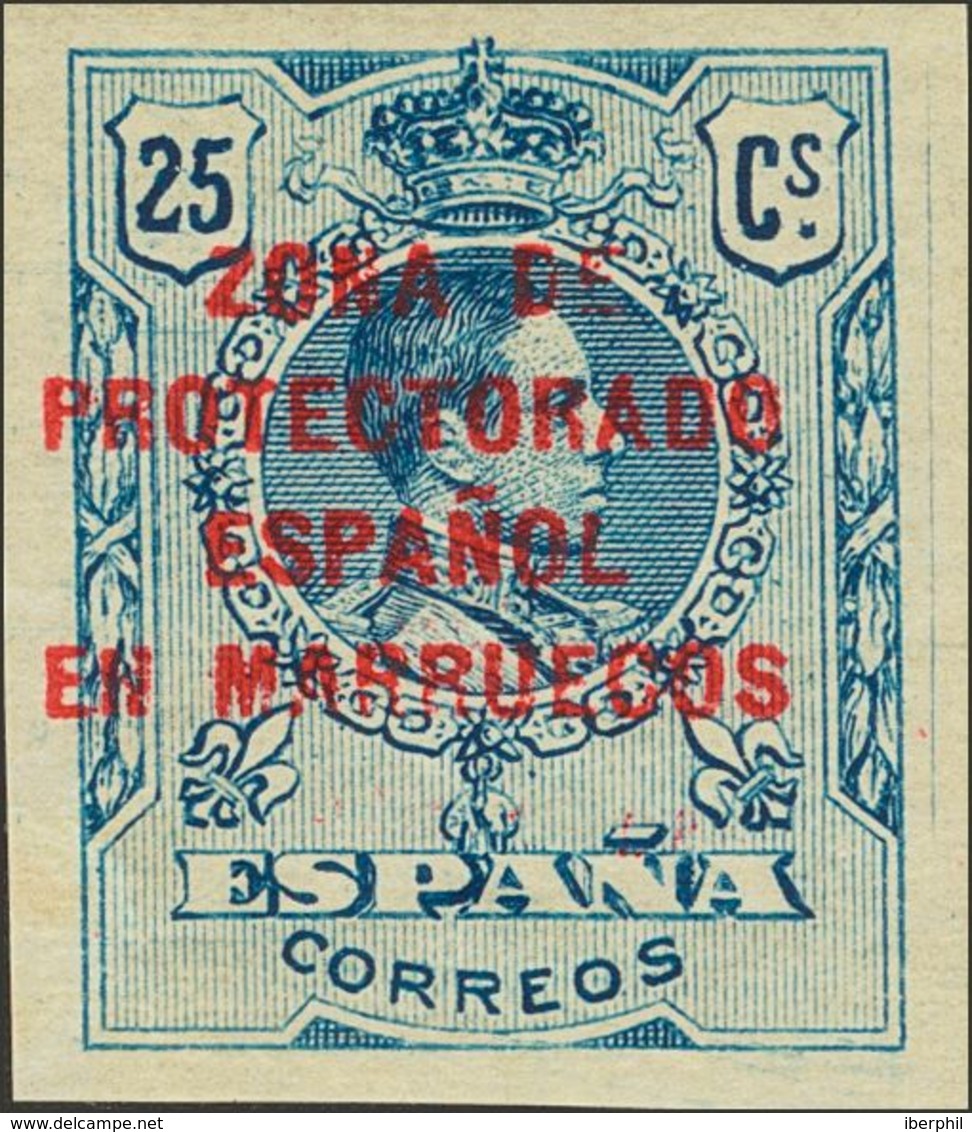 Marruecos. * 58/62s 1916. Serie Completa (a Falta Del 30 Cts). SIN DENTAR. MAGNIFICA. 2013 158. - Marruecos Español