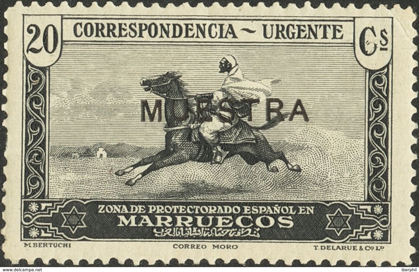 Marruecos. * 105/18M 1928. Serie Completa. MUESTRA. MAGNIFICA. 2013 200. - Spanish Morocco