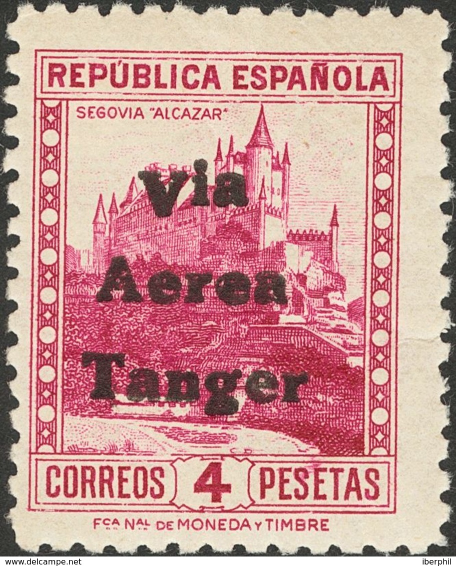 Tánger. **/* 128/39, 141 1938. Serie Completa, A Falta Del 10 Pts. MAGNIFICA. 2018 305. - Spanish Morocco