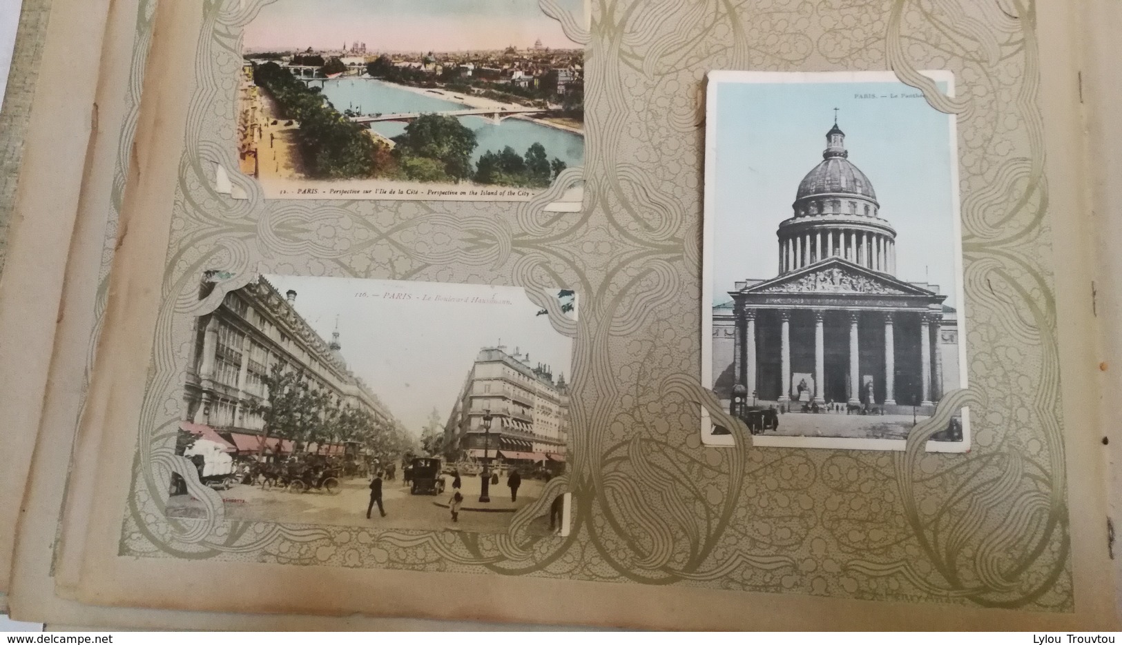 A Etudier sérieusement !! Lot de 2 Album et Vrac 485 CPA au Total Toutes Scannées  - Départ 20 Centimes pièce / Paris