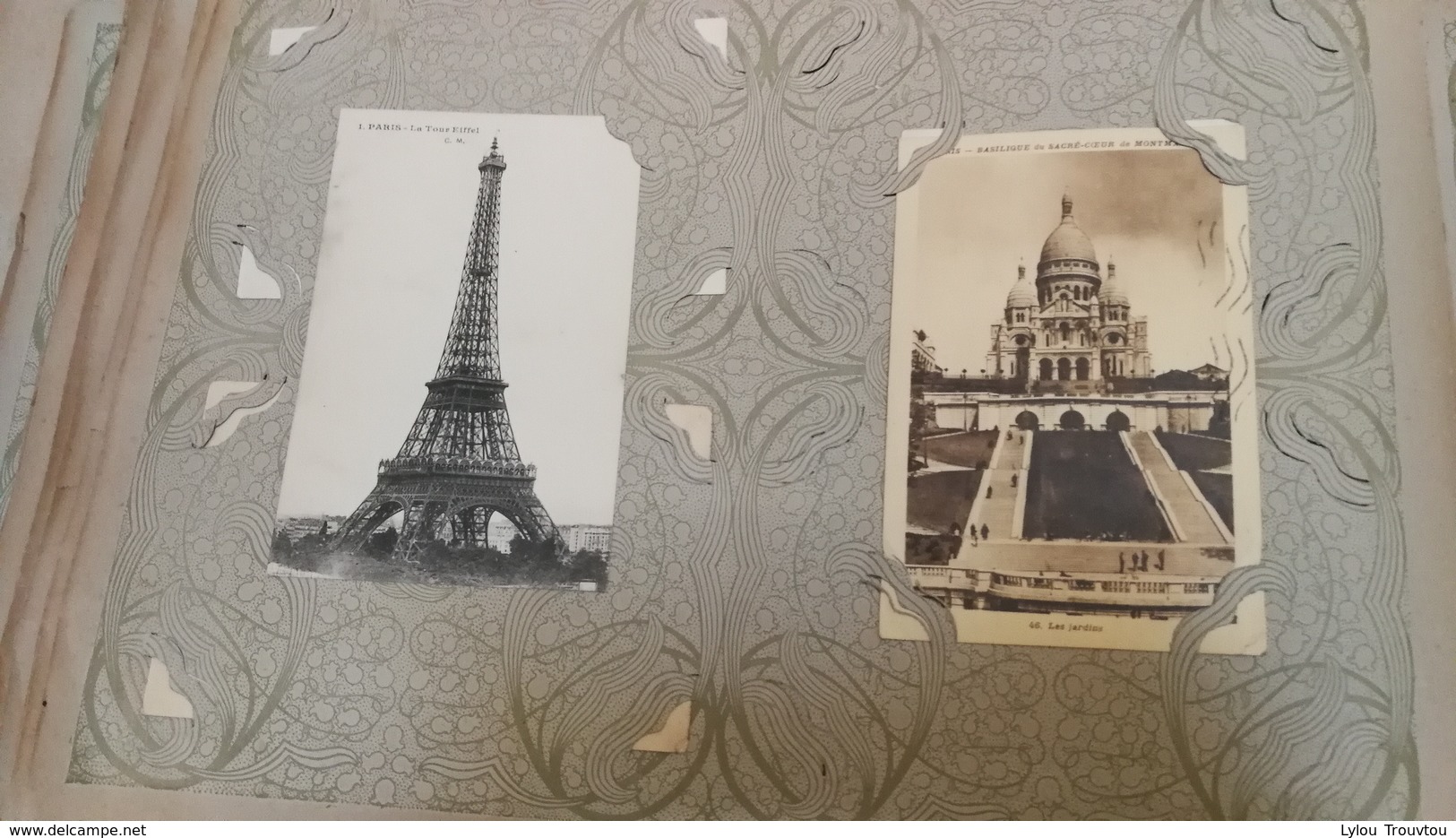 A Etudier sérieusement !! Lot de 2 Album et Vrac 485 CPA au Total Toutes Scannées  - Départ 20 Centimes pièce / Paris