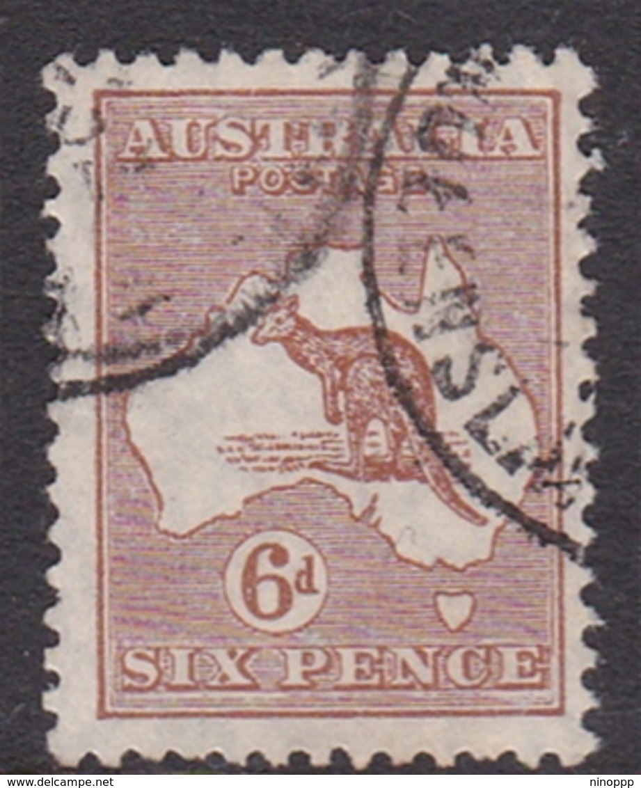 Australia SG 107  1929 Kangaroo,6d Chestnut, Used - Used Stamps