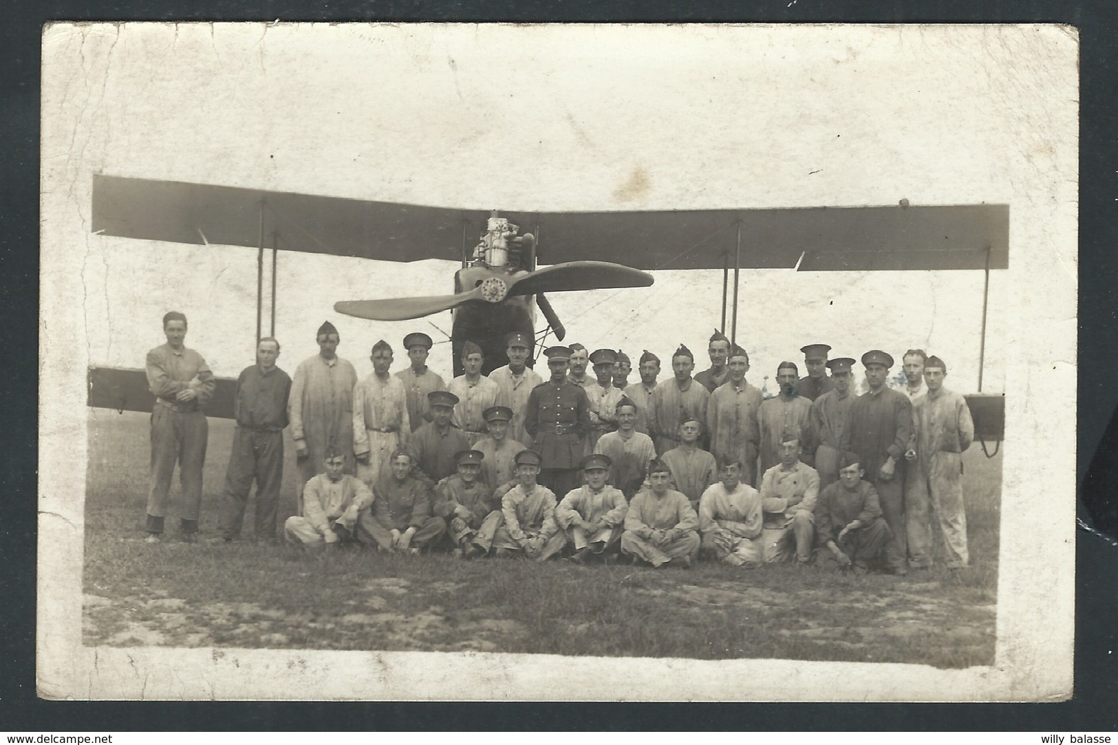 +++ CPA - Photo Carte - Foto Kaart - Avion - Aviation - Aviateur - Soldat  // - Autres & Non Classés