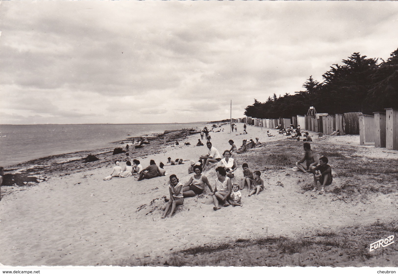 17.  ILE D'OLERON. RARETE. ANIMATION PLAGE DE LA BREE. ANNEE 1961 - Ile D'Oléron