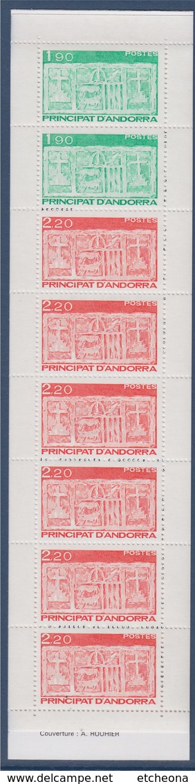 = Blason D'Andorre, 10 X 2.20 Et 2 X 1.90, Carnet N°1 (356 Et 357) Neuf - Postzegelboekjes