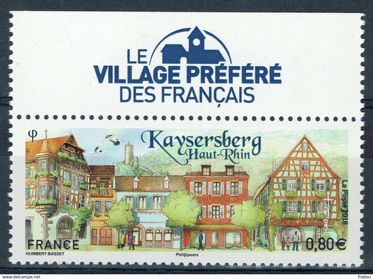 France, Kaysersberg, Alsace (northeastern France), 2018, MNH VF - Nuovi