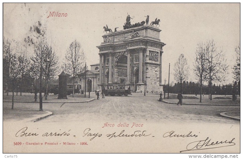 Italie -  Milano - Arco Della Pace - Milano (Milan)