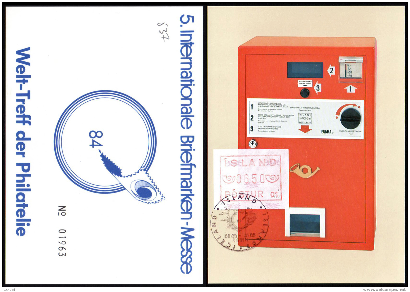 ATM-275- Vignettes D'affranchissement, ATM, Frama - Franking Labels
