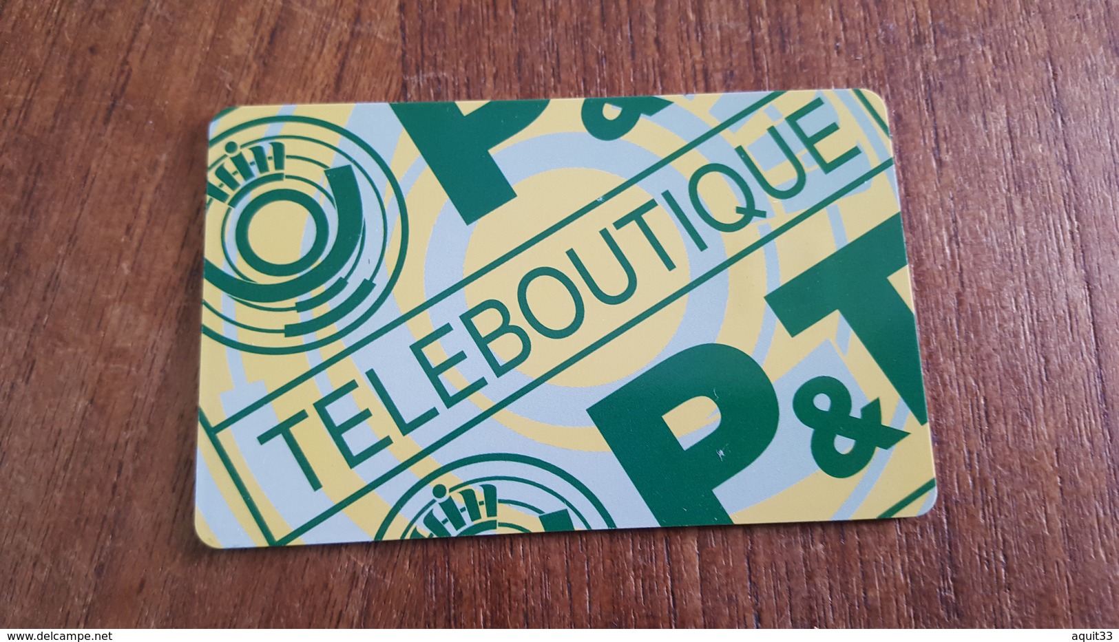 Télécarte Luxembourg TP 07 TÉLÉBOUTIQUE - Lussemburgo