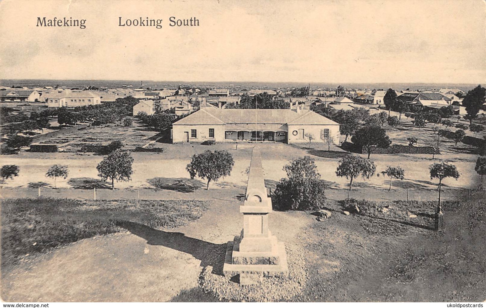 South Africa - MAFEKING, Looking South - Zuid-Afrika