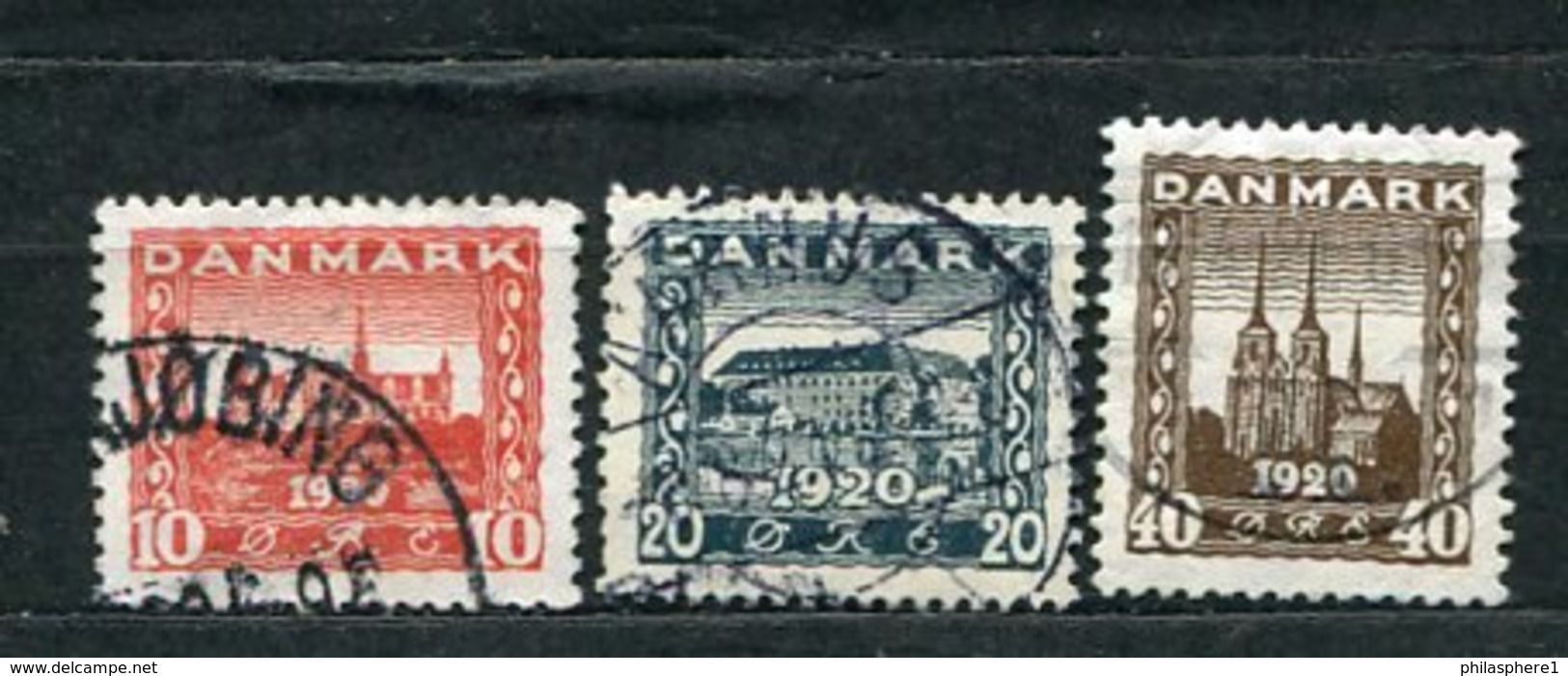 Dänemark Nr.110/12           O  Used                        (584) - Used Stamps