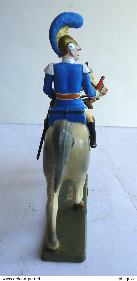 FIGURINE STARLUX Cavalier Empire C 042 CARABINIER TROMPETTE Plastique 1/32ème - Starlux