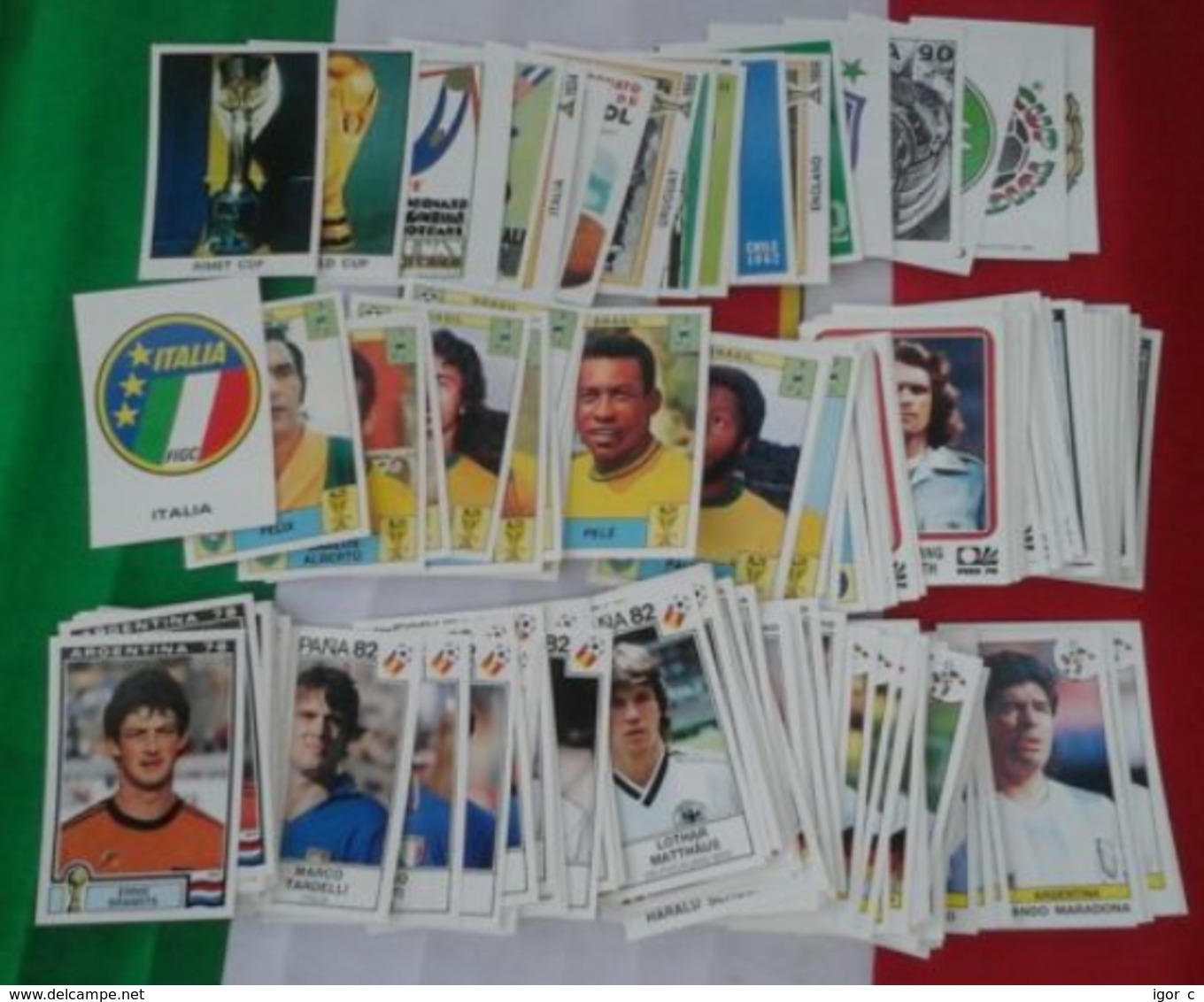 Panini FIFA World Cup  Story 1990  COMPLETE SET 228 Stickers Copa Del Mondo; World Cup Finalists - Other & Unclassified