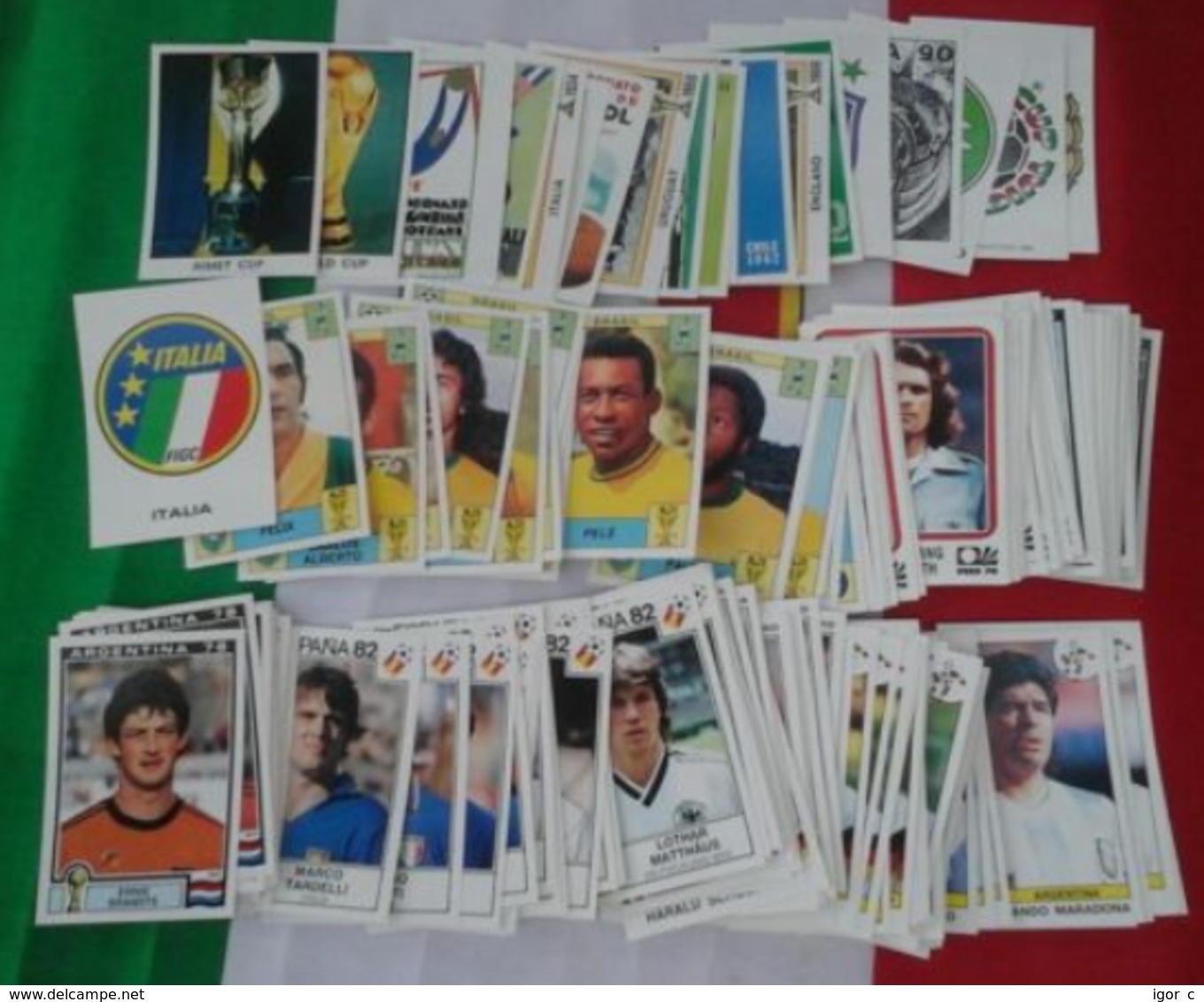 Panini FIFA World Cup  Story 1990  FAST COMPLETE SET 219/228 Stickers Copa Del Mondo; World Cup Finalists - Sonstige & Ohne Zuordnung