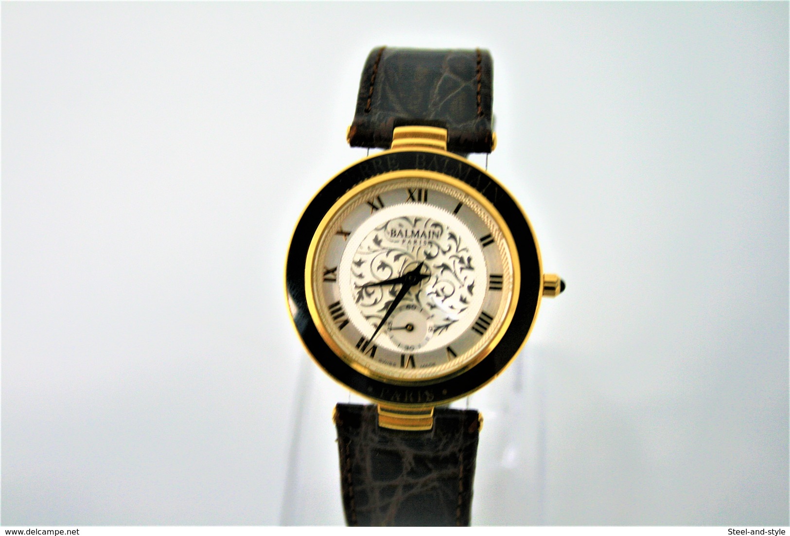 Watches : PIERRE BALMAIN PARIS MEN GOLD PLATED- Original - Swiss Made - Running - Excelent Condition - Watches: Modern