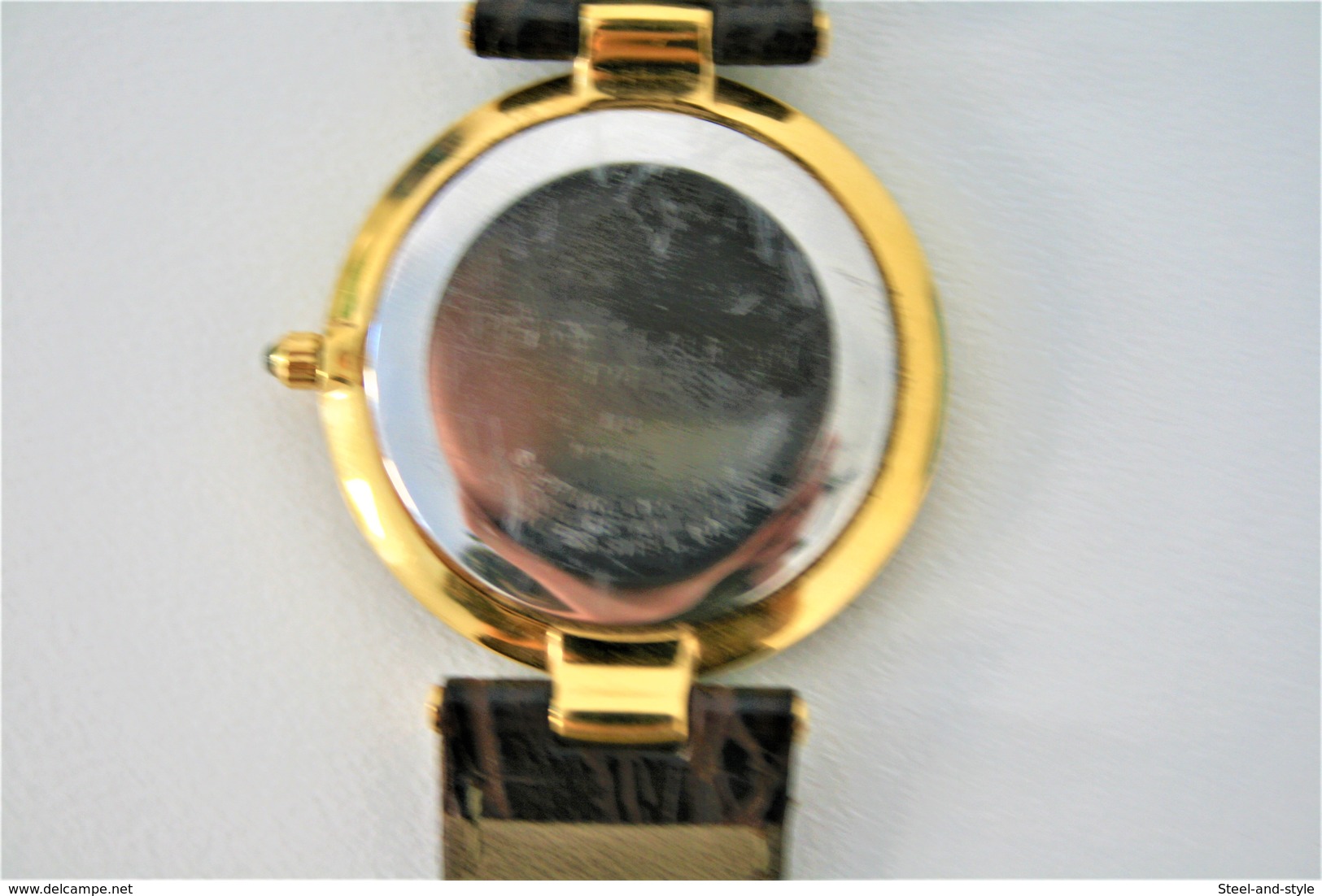 watches : PIERRE BALMAIN PARIS MEN GOLD PLATED- original - swiss made - running - excelent condition