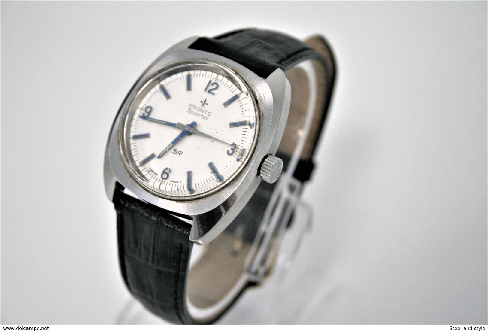 Watches :  PRONTO SPORTAL SR HANDWINDING VINTAGE - Original - Running - - Montres Haut De Gamme