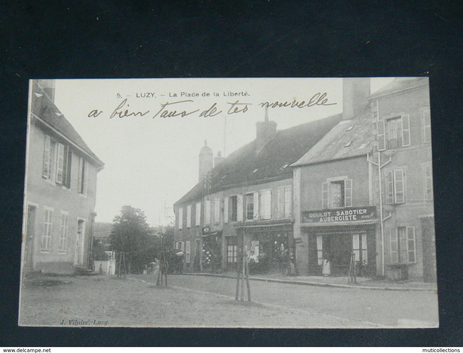 LUZY  /  ARDT  Château-Chinon  1910 /    RUE  .....  EDITEUR - Otros & Sin Clasificación