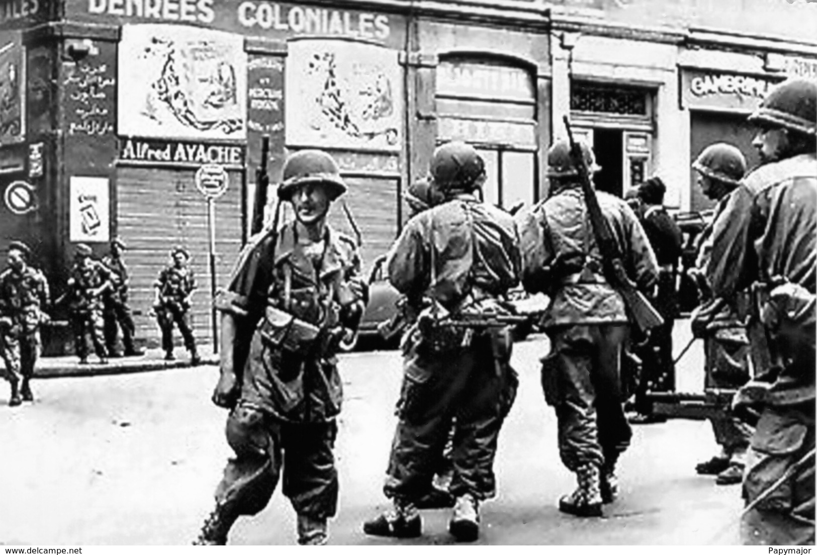 Guerre D'Algérie - Le Contingent Dans Le Maintien De L'ordre à Alger - Autres & Non Classés