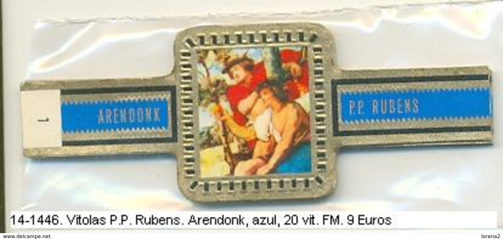 Vitolas P.P. Rubens. Arendenk Azul. F.m.- REF. 14-1446 - Vitolas (Anillas De Puros)