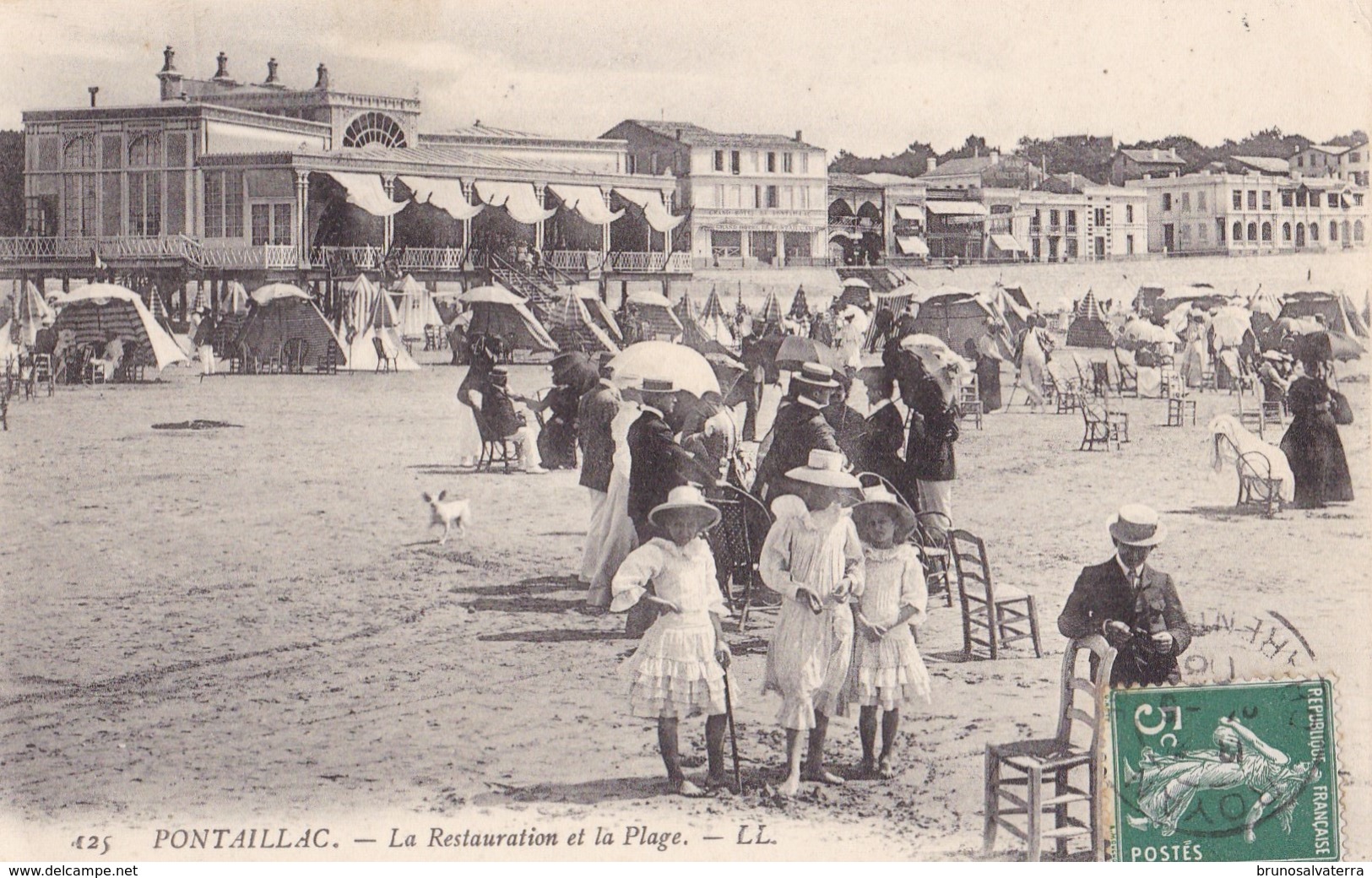 PONTAILLAC - La Restauration Et La Plage - Autres & Non Classés